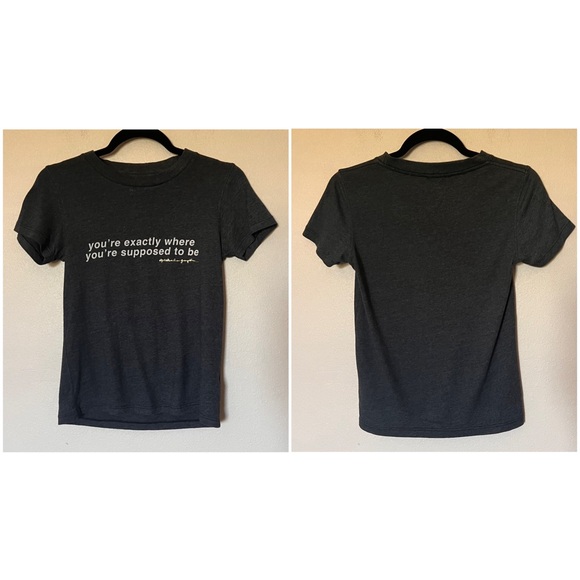 Spiritual Gangster Exactly Where You're Supposed To Be Graphic Tee Small Sz S - Picture 4 of 10